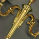 Pair of Louis XVI style wall lamps