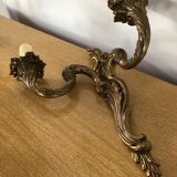 Bronze wall lamp