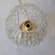 Art Deco bronze and glass lamp