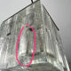 Poliarte, clear Murano glass pendant from 70s