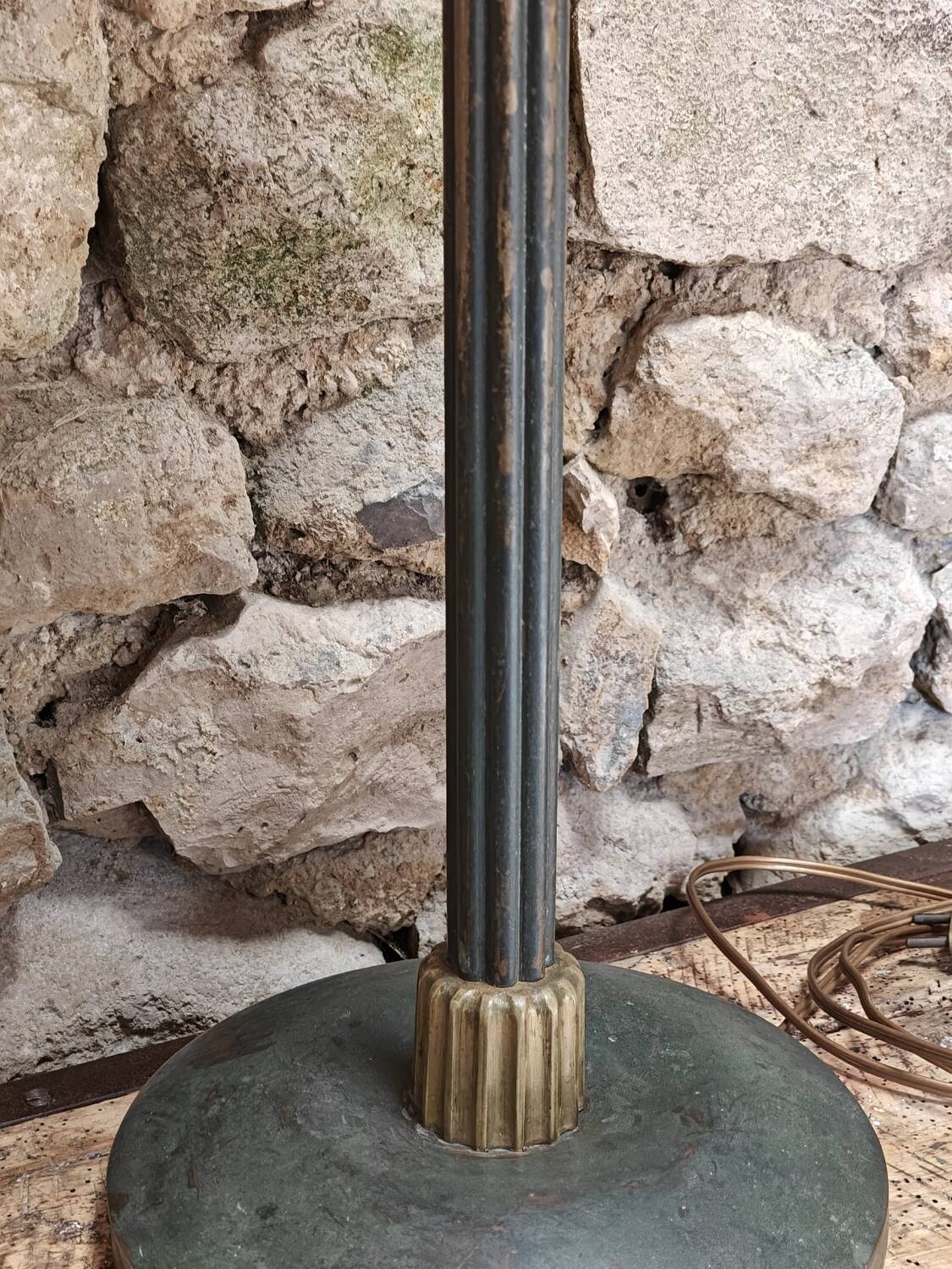 Art Deco P.Fargette table lamp