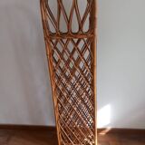 Vintage rattan screen