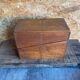 Old Box Vintage Wooden Card Storage #D890