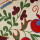 Vintage Turkish rug hand-knotted 44x95 cm