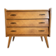 Commode vintage en chêne des années 60