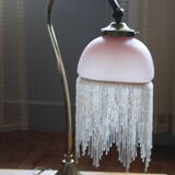 Bronze lamp glass beads