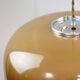 Space Age Brown Pendant Lamp from Guzzini, 1960s