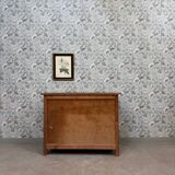 Vintage sideboard with sliding doors