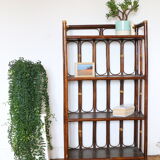 Large rattan shelf