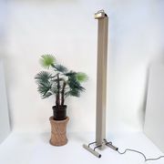 "Zagar" Halogen Floor Lamp, First Model in Metal by Silvio Carpani for Stilnovo, Italy 1978
