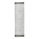 2x7 Green White Turkish Vintage Runner Rug 66x231Cm