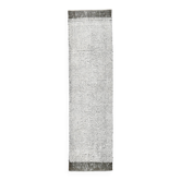 Tapis de couloir turc vintage vert et blanc 2x7 66x231 cm