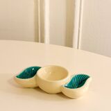 Condiment stand in slip, Verceram, Green, 1960