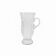 Vintage cut-glass coffee cup, hot chocolate or mulled wine