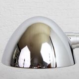 Chromed metal desk lamp
