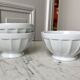 Trio of old bowls Limoges years 40-50