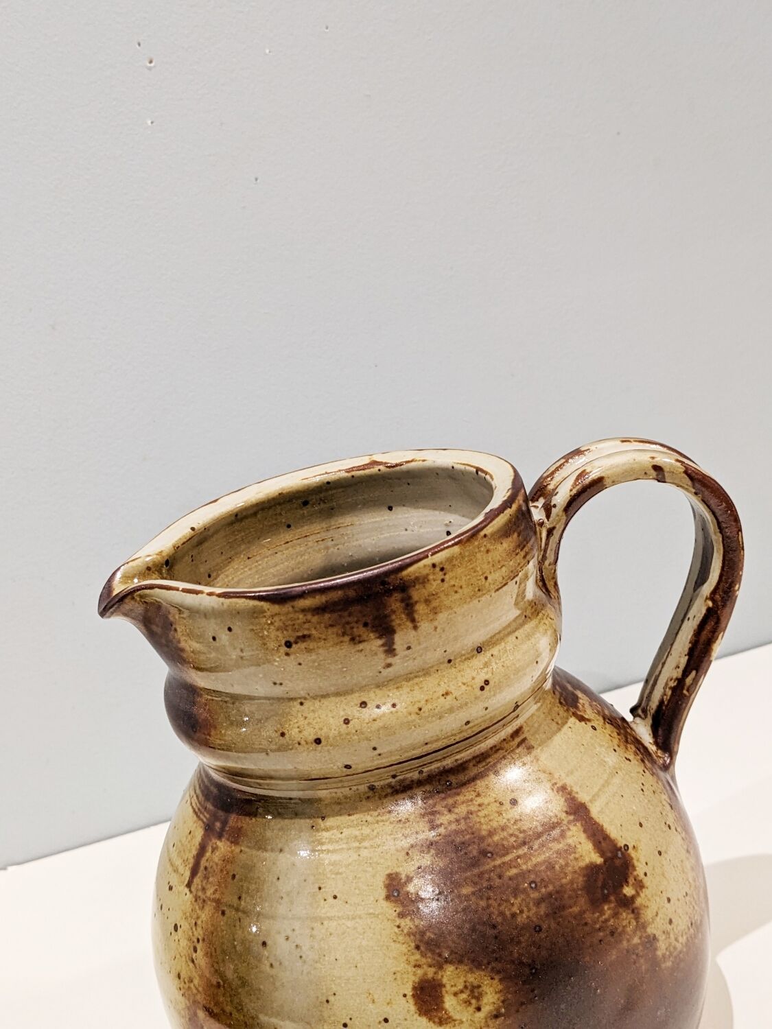 Vintage '80 ceramic decanter