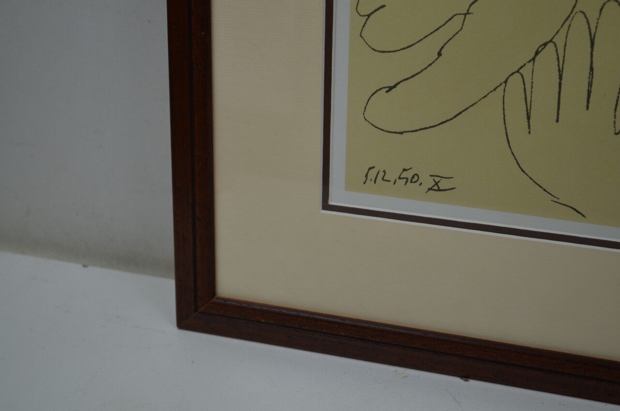 Picasso "woman with a dove"