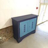 Small two-door wooden sideboard from the 1930s
