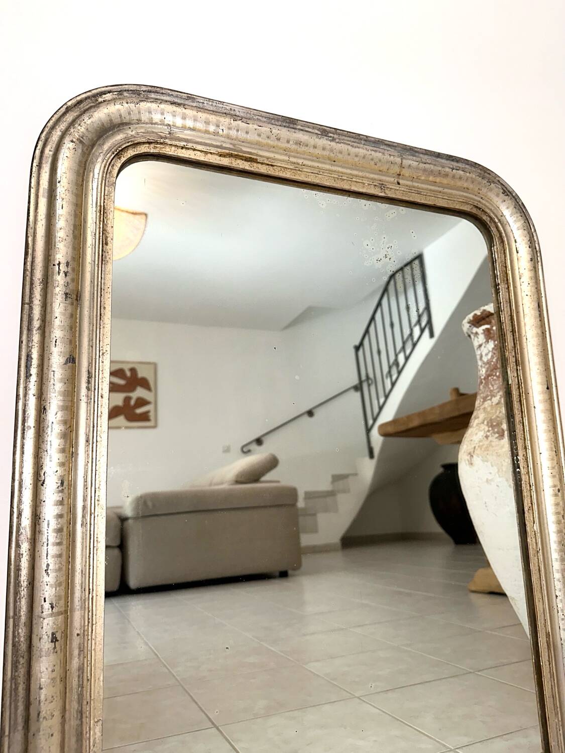 Antique Louis-Philippe 19th century mirror