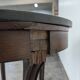 Louis XVI style mahogany bouillotte table or pedestal table