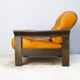 Fauteuil danois en cuir