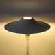 Lyfa floor lamp / cream-white / mid-century / Danish modern design / multilayer / 1970s