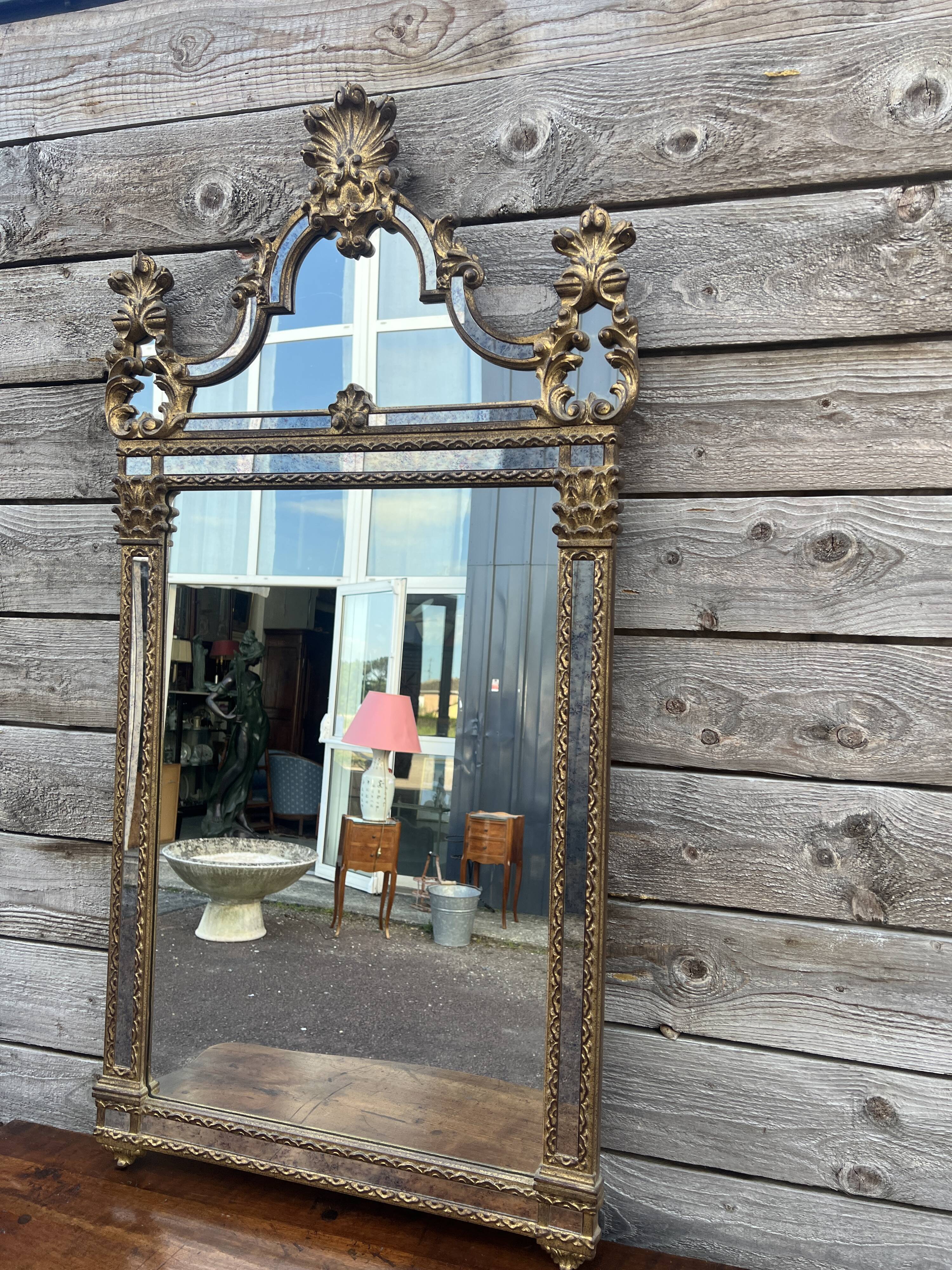 Louis XV Neo-Regency Style Mirror
