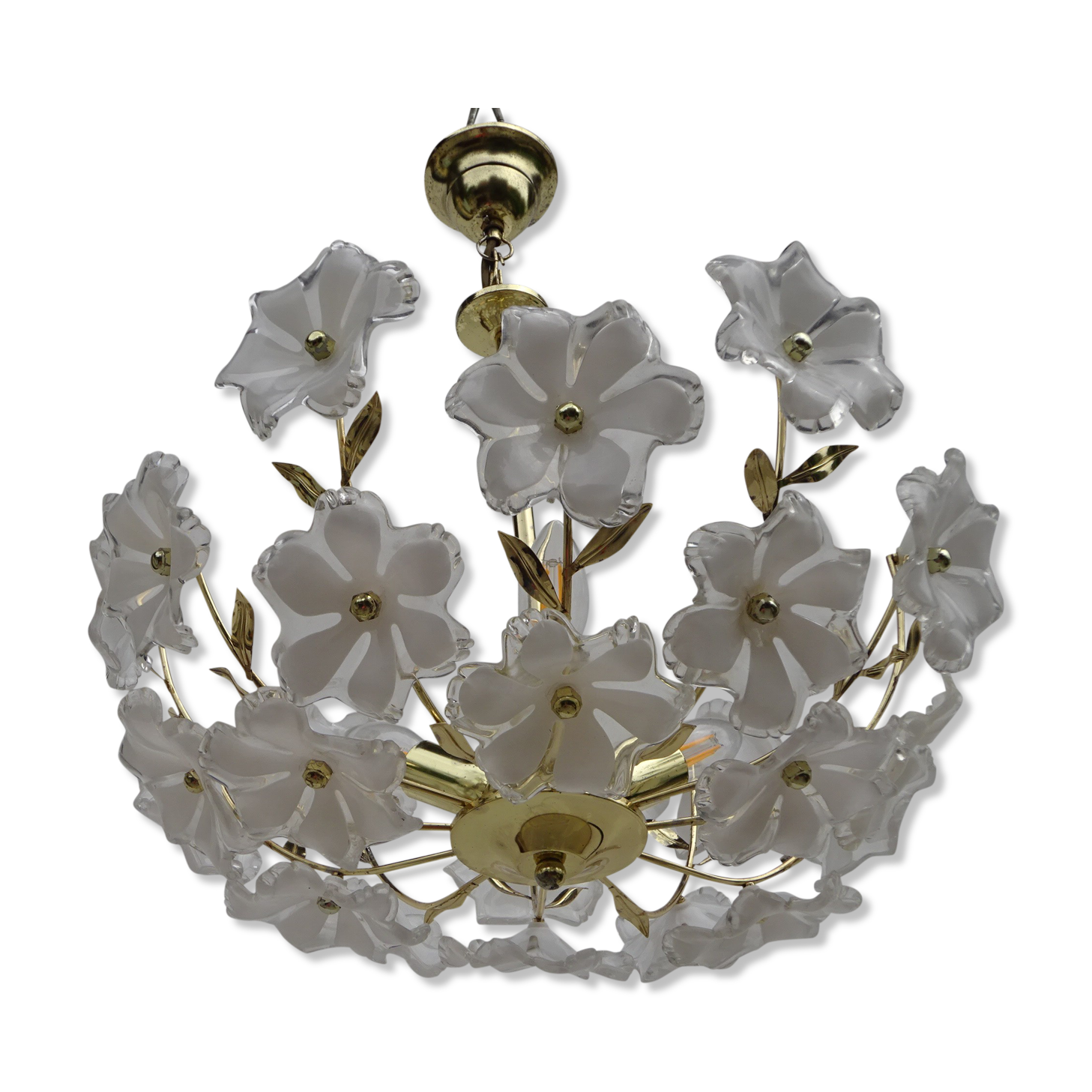 Vintage chandelier, 24 flowers