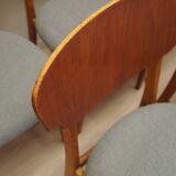 Set of six teak chairs, Danish design, 1970s, production: Denmark