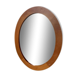 Oval cherry mirror