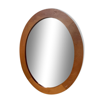 Oval cherry mirror