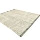 Tapis Kilim contemporain gris et beige 8x10, 253x303 cm
