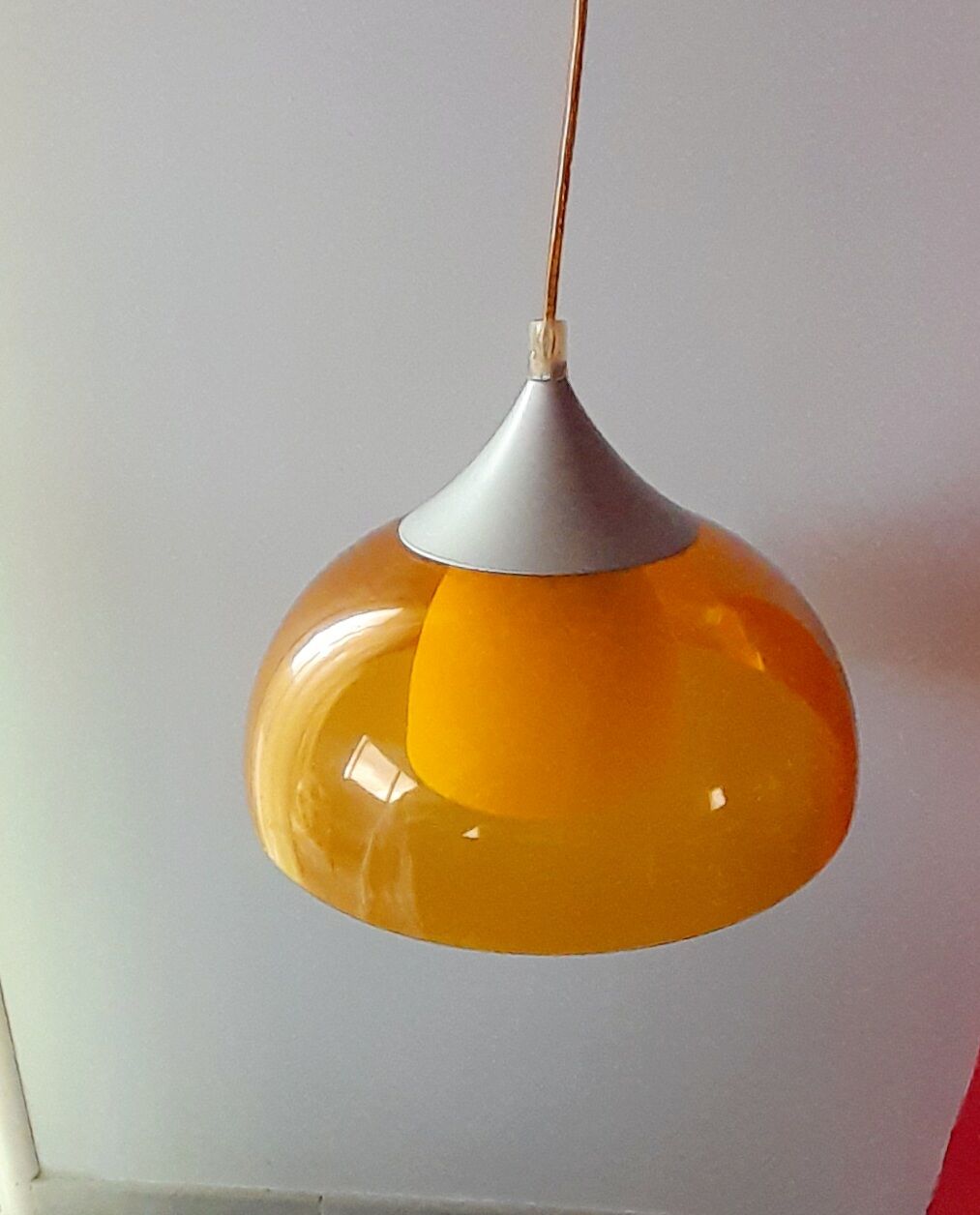 Orange pop suspension