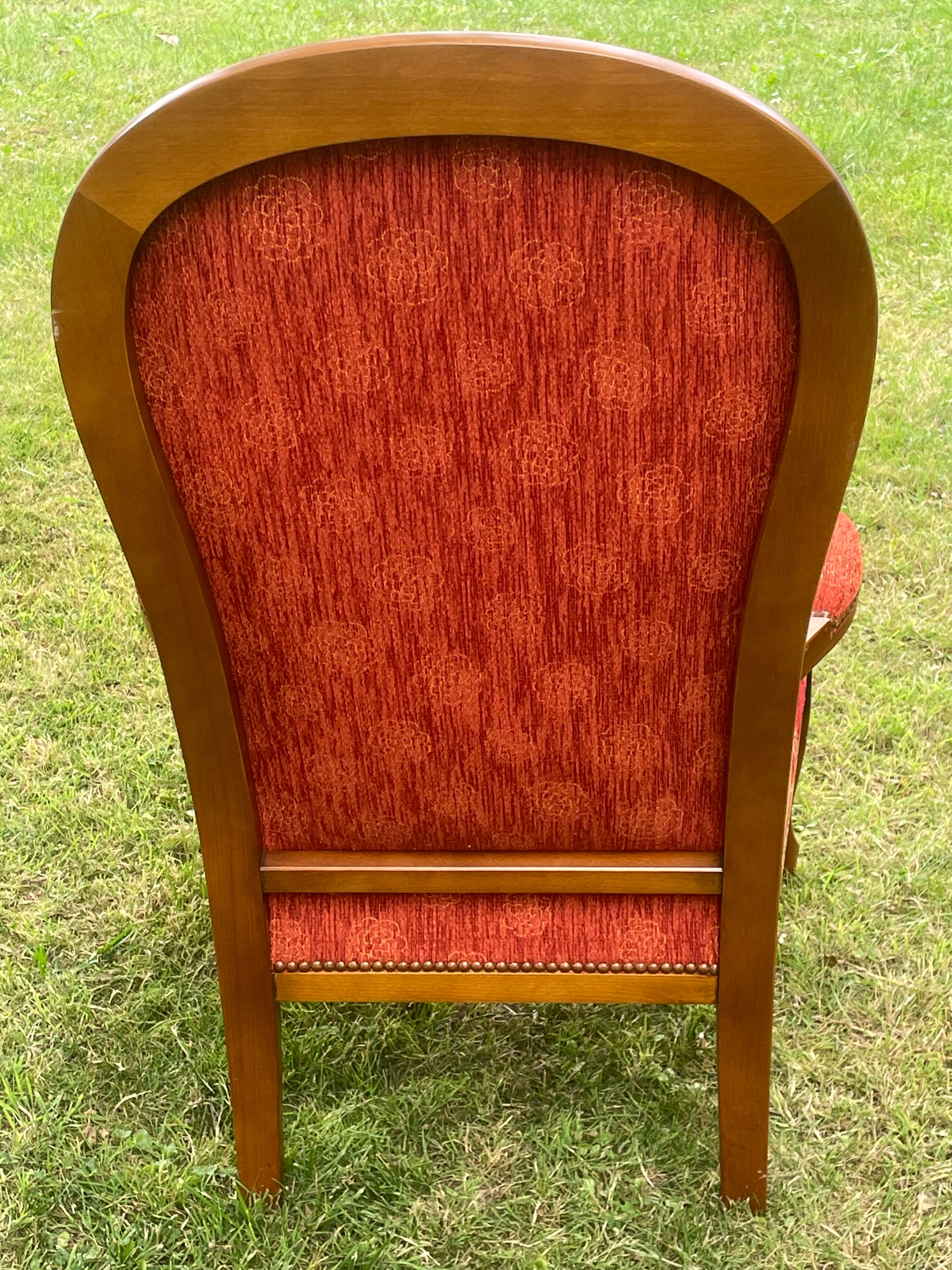 Pair of Voltaire armchairs