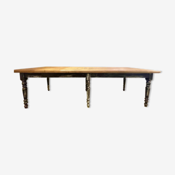 Table de ferme en bois massif