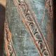 Carved wooden column