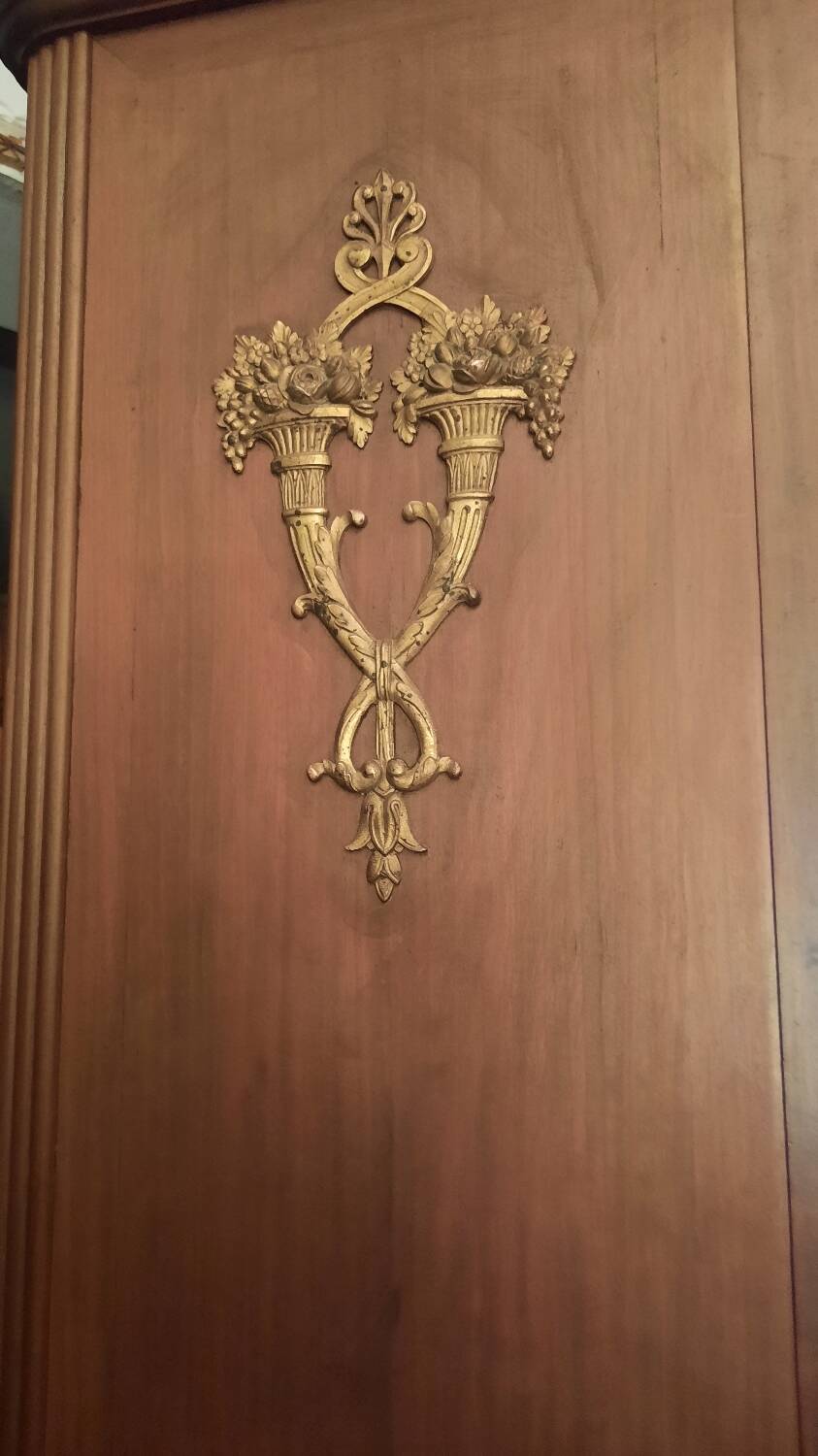 Old art deco style wardrobe