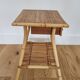 Vintage rattan bedside