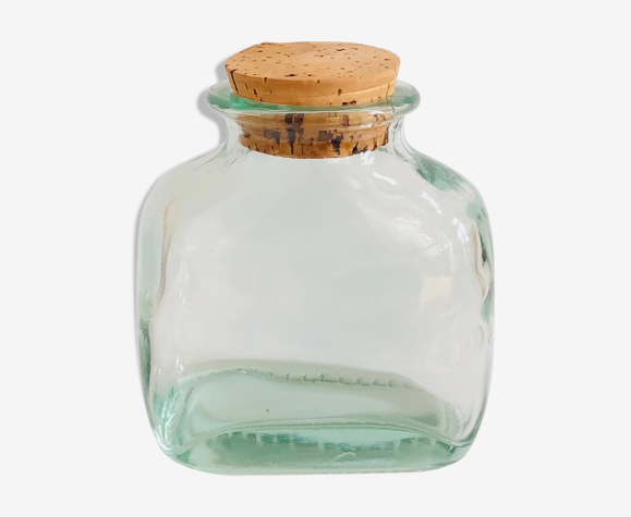 Bonbonnière vintage en verre