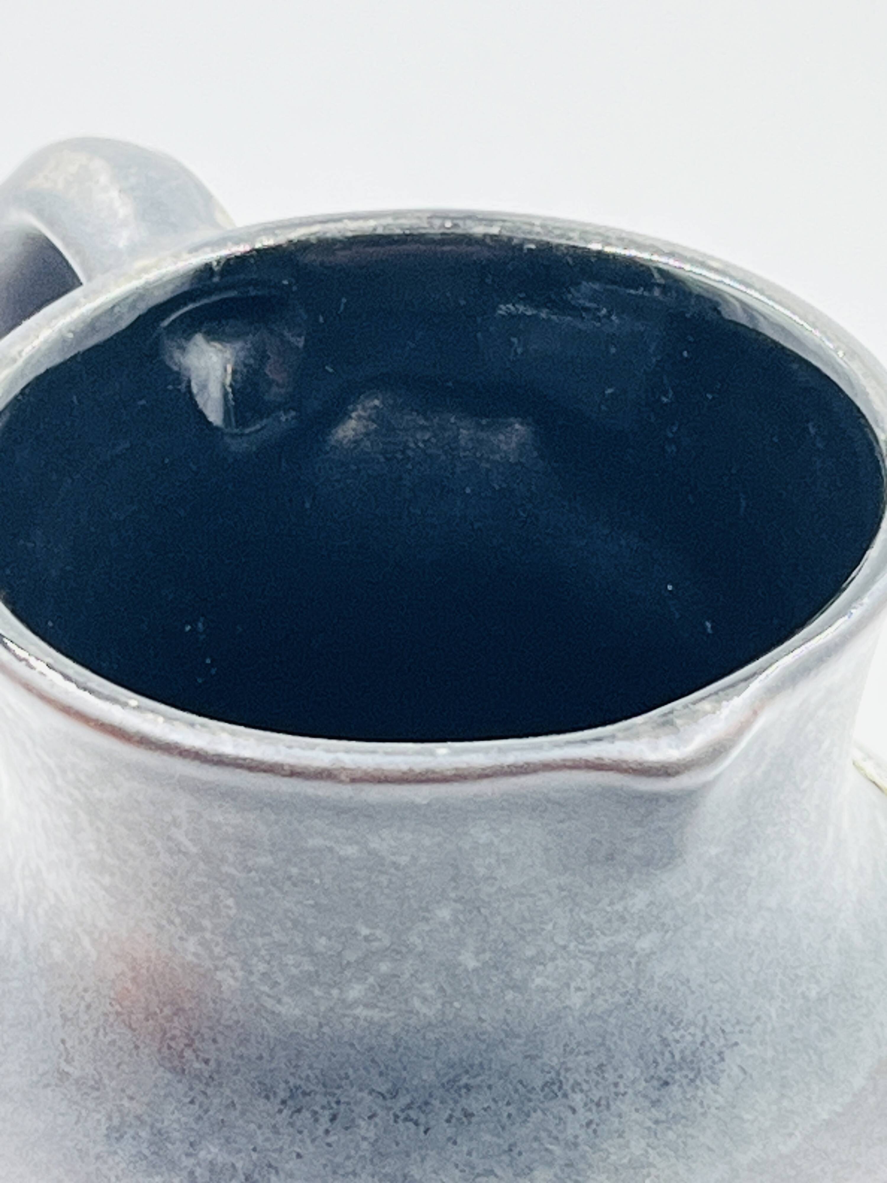 Vase West Germany, ceramic relief, red, 1970s.