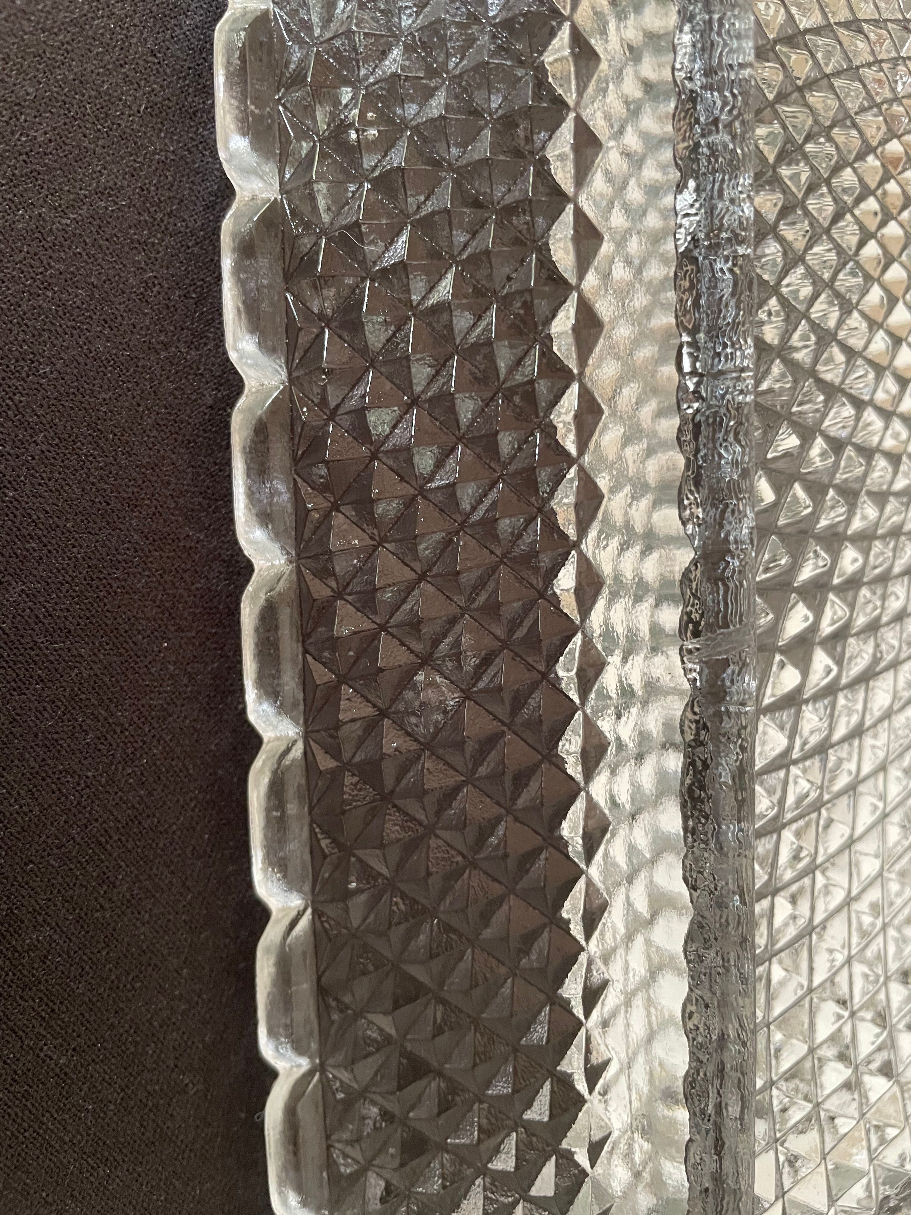 Plateau en pointe de diamant