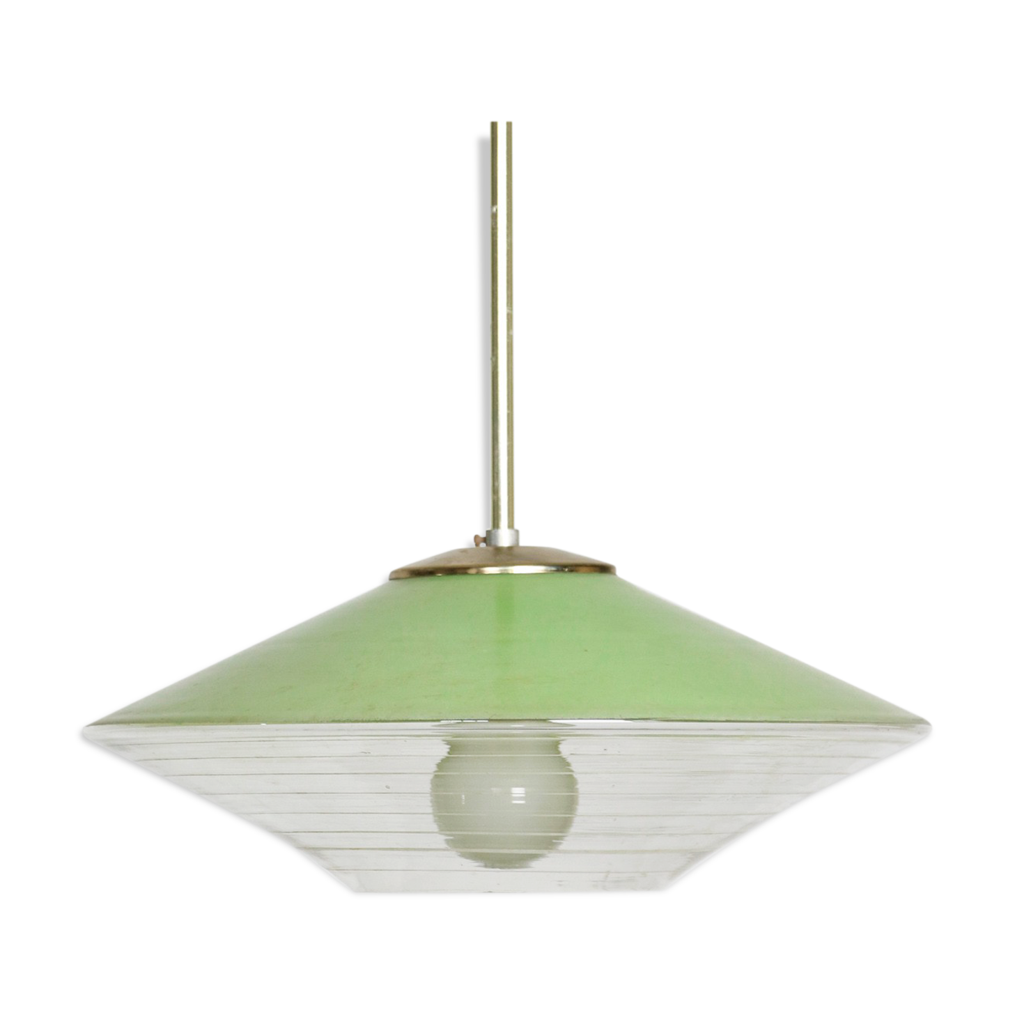 Mid-Century Space Green Pendant Lamp