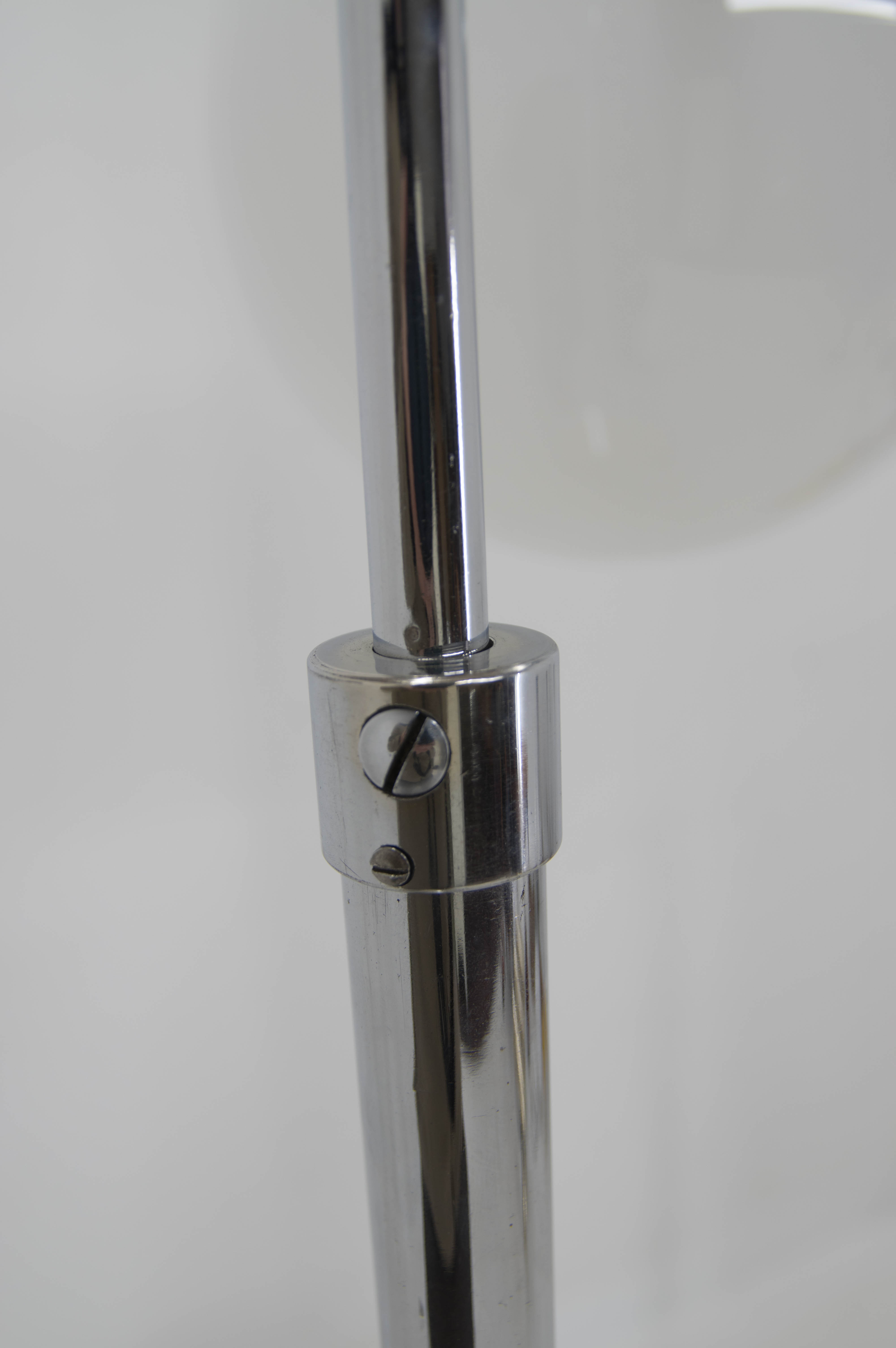 Art deco floor lamp, 1930s, restored