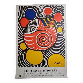 Original exhibition poster lithographed after Calder, 1979, 82 x 57 cm