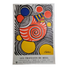 Original exhibition poster lithographed after Calder, 1979, 82 x 57 cm