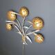 Vintage floral  wall lamp by Hans Kögl , 1970s