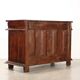 Ancient baroque walnut buffet with decorations, 18th century