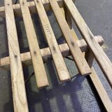 luge traineau ancien alsace Décoration Noel DAVOS 1950