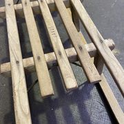 sledge Great old sleigh alsace Decoration Noel DAVOS 1950